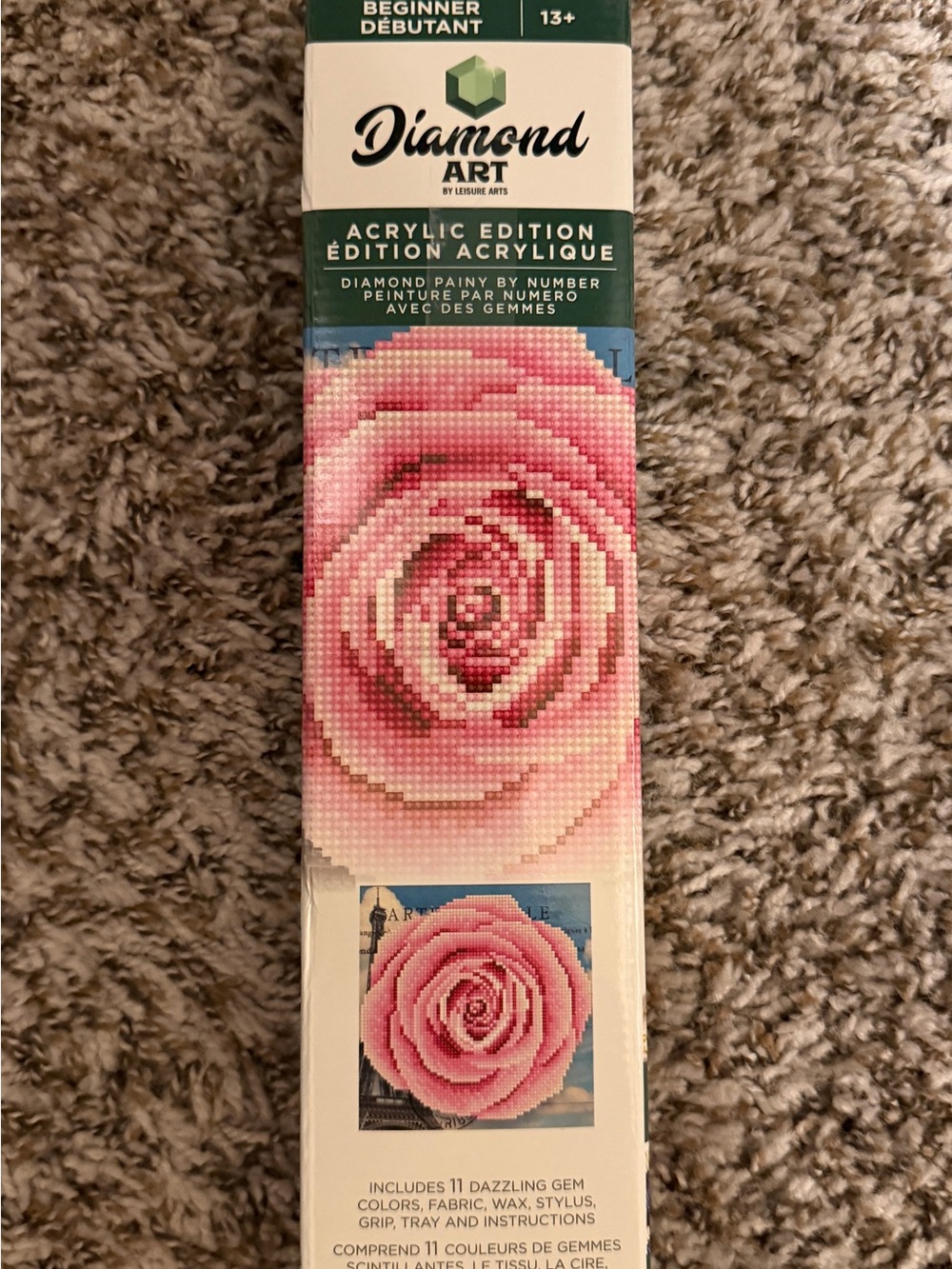 Diamond Art - Rose - Leisure Arts